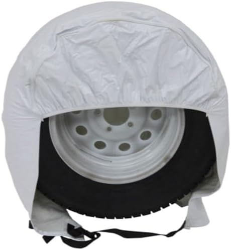Camco 45322 Vinyl RV Wheel & Tire Protector, 1 Pair - Image 2