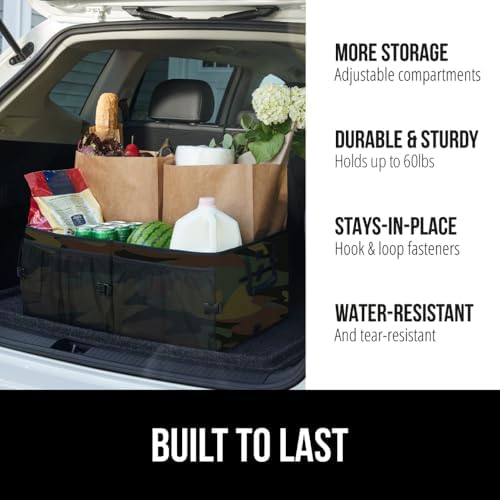GORILLA GRIP Trunk Organizer for SUV and Cars, Large Capacity - Image 2