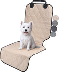 VIVAGLORY Dog Front Seat Cover Car Seat Protector, Heather Khaki by VIVAGLORY