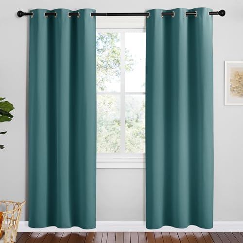 NICETOWN Sea Teal Blackout Curtains by NICETOWN