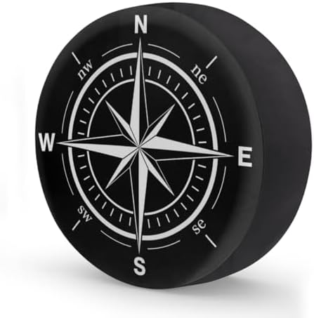 Compass Spare Tire Cover Wheel Covers Protectors Waterproof Dust-Proof by cfpolar