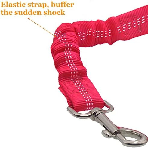 2 Dog Car Harness Seatbelt Seat Belt Leash Travel Accessories Bungee Anti Shock - Image 3