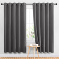 NICETOWN Gray Blackout Curtains by NICETOWN