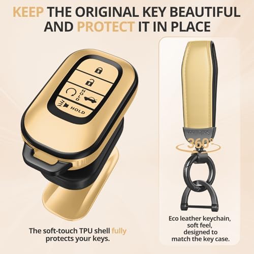 for Honda Key Fob Cover Accessories- Matte TPU Key Fob Cover - Image 3