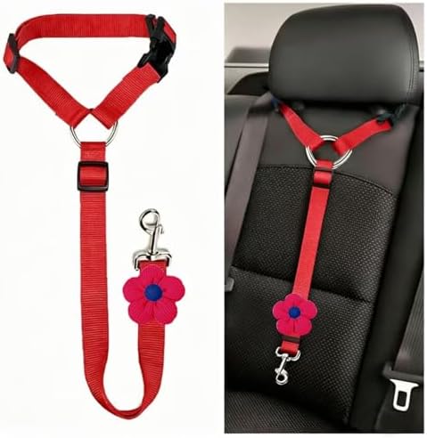 Dog Seat Belt Pet Car Leash by Harikaji