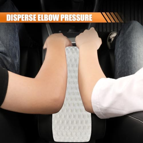 Leather Memory Foam Auto Center Console Armrest Pillow Pad - Image 4