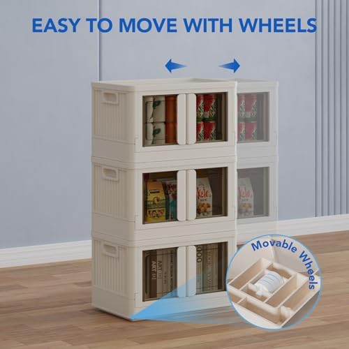 FLEXIMOUNTS 150 QT Stackable Plastic Storage Bins - Image 5