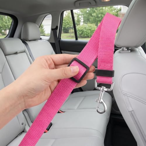 BLMHTWO 4PCS Adjustable Dog Seat Belt - Image 5