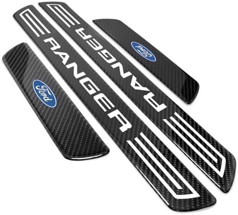 iPick Image for Ford Ranger X-Large Black Real Carbon Fiber 4 Pcs Universal by Unknown