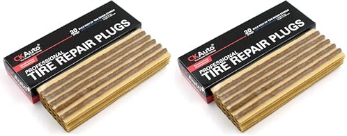 CKAuto 30pcs 8" Brown Tire Repair Strings, Automotive Tool Tire Repair Plugs by CKAuto