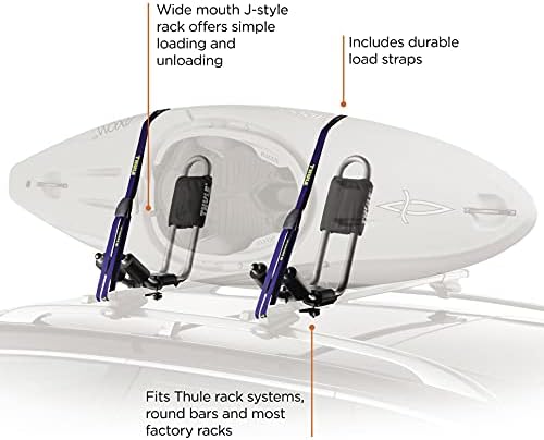 Thule Hull-a-Port Rooftop Kayak Carrier - Image 3