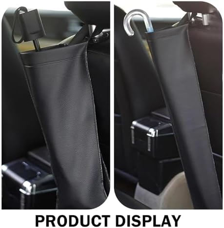 Car Umbrella Storage Bag, Waterproof Foldable Hanging Bag, Universal PU Leather - Image 6