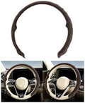 Mandark 15 Inch Car Steering Wheel Cover, Dark Brown by Unknown