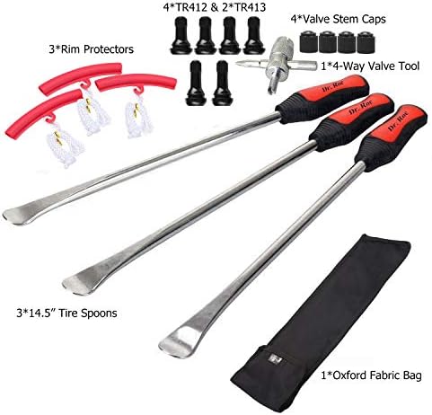 Dr.Roc 14.5 inch Perfect Leverage Tire Spoon Lever Iron Tool Kit Motorcycle - Image 2