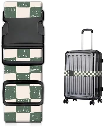 Luggage Straps for Suitcases, Heavy Duty Travel Belt by JYCardPKT