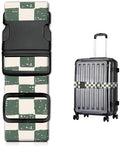 Luggage Straps for Suitcases, Heavy Duty Travel Belt by JYCardPKT