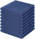 Homaxy 100% Cotton Waffle Weave Kitchen Dish Cloths 8-Pack by Homaxy
