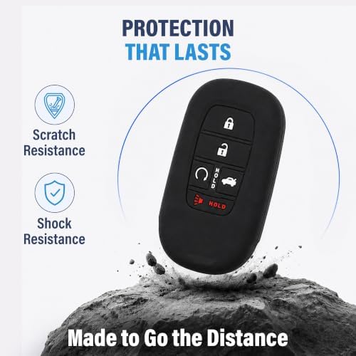 2 Pcs Silicone Key Fob Cover Honda 2027 2026 2025 2024 2023 2022 - Image 3