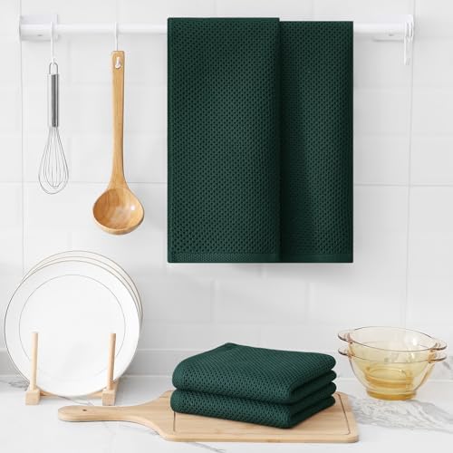 Kitinjoy Cotton Waffle 8-Pack Kitchen Towels - Image 6