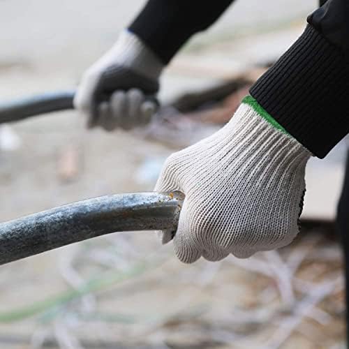 Evridwear Cotton Polyester String Knit Shell Safety Protection Work Gloves - Image 2