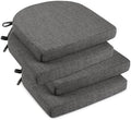 downluxe Indoor Chair Cushions for Dining Chairs, Soft and Comfortable Textured by Downluxe