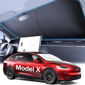 Wigoo for Tesla Model X Windshield Sunshade, Keeps Cool, OEM Design by wigoo