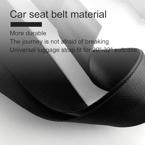 Veki Travel Luggage Straps for Suitcases, TSA Approved - Image 5