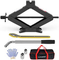 Car Jack Kit, 3 Ton Scissor Jack by ALIXUEQINPortableToolAssistant
