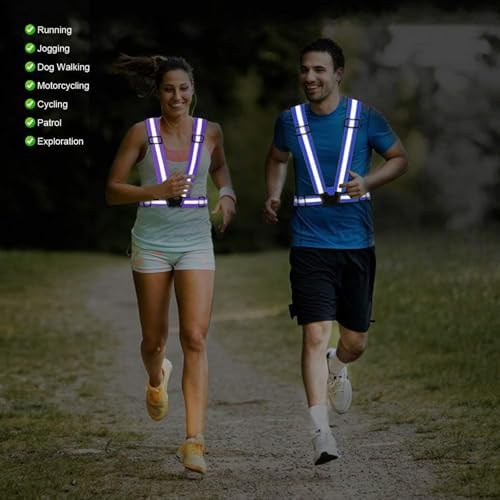 Reflective Vest Running Gear, 2-10Pack High Visible Safety VES - Image 5