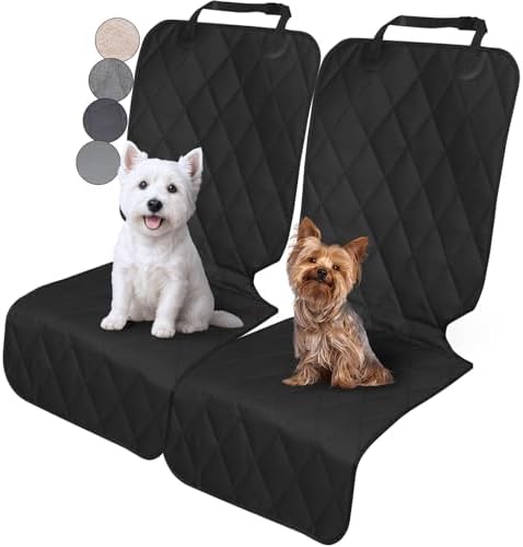 VIVAGLORY Dog Front Seat Cover Car Seat Protector by VIVAGLORY