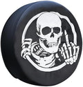 Spare Tire Cover for Jeep JK Wrangler SUV Truck Trailer RV by BRZOXIN