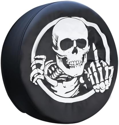 Spare Tire Cover for Jeep JK Wrangler SUV Truck Trailer RV by BRZOXIN