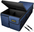 MIKKUPPA Trunk Organizer with Lid - 95L Collapsible Car Organizer by MIKKUPPA