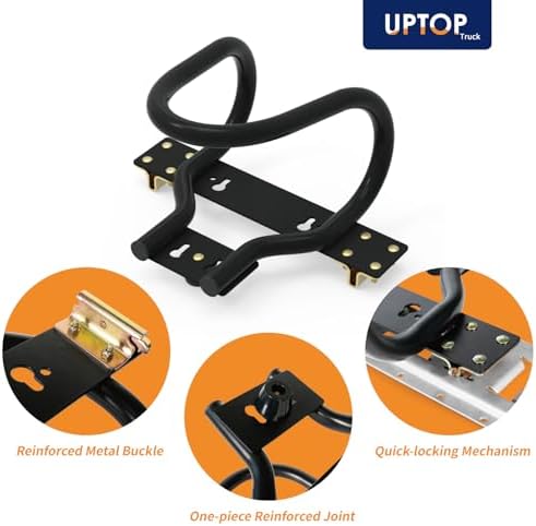 UPTOP 7" Motorcycle Wheel Chock Steel - Image 4