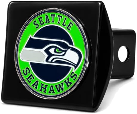 Seattle Seahawks Trailer Hitch Cover by FANMATS