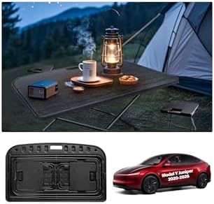 for Tesla Camping Portable Table Model Y Juniper 2020-2026 Trunk Folding Table by cybtkcar