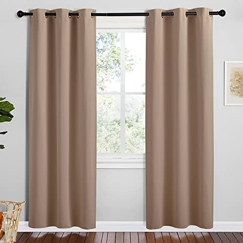 NICETOWN Cappuccino Blackout Curtains by NICETOWN