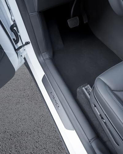 Model Y Juniper Door Sill Protector, 5 Seater Leather Fabric Door Sill - Image 3