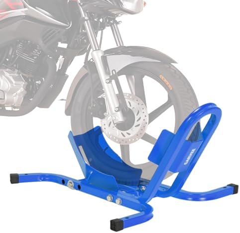 Garvee 1800 Lb Capacity Heavy Duty Motorcycle Wheel Chock – Blue by Garvee