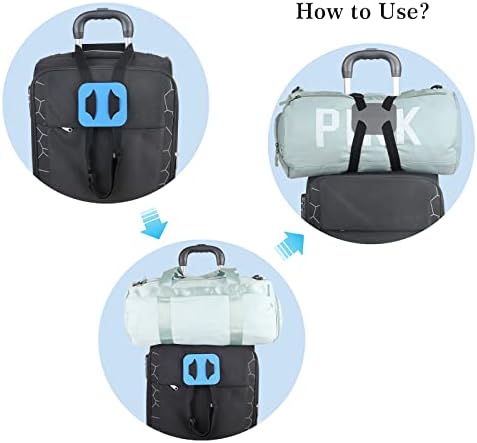 Luggage Straps Bag bungees, Luggage Strap High Elastic Hands-Free Travel - Image 5