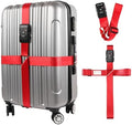 Travel Inspira TSA Accepted Long Luggage Cross Straps by TravelInspira