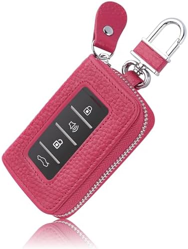 Car Key Fob Case for Replacing Old Key Fob Cover, Genuine Leather Car Key Case by OFBAND