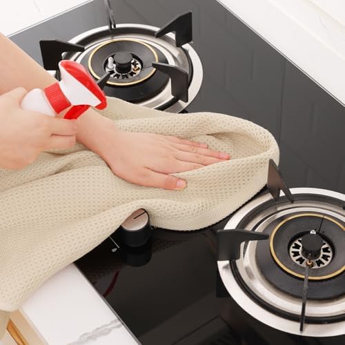 Kitinjoy 100% Cotton X‑Large 4-Pack Kitchen Towels - Image 4