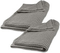 GILDEN TREE Waffle Bath Sheet Quick Dry Towel, Thin Luxury Bath Towels by GildenTree