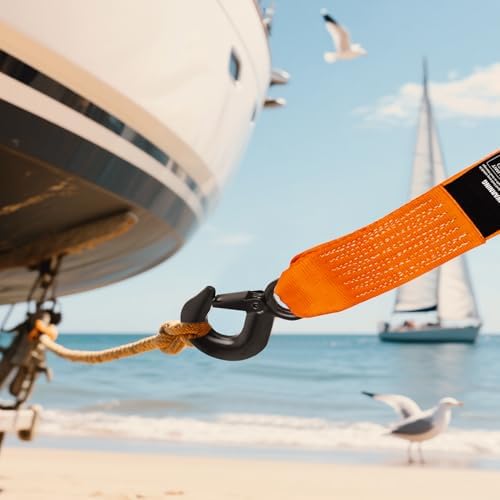 Nilight Boat Trailer Winch Strap 2" x 20' - Image 7