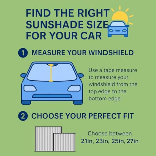 Dash Designs 25" Retractable Windshield Sunshade - Image 4