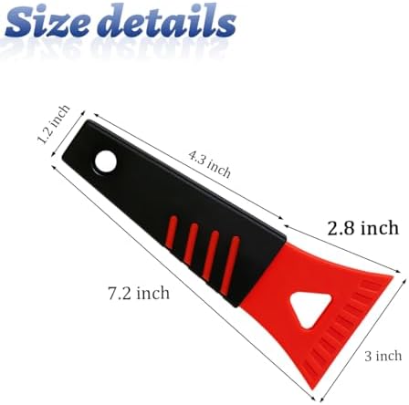 Ice Scraper for Car Windshield, Auto Freezer Shovel Defroster, Universal Fit - Image 2