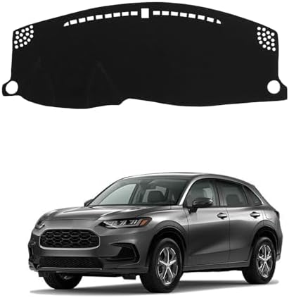 Dashboard Mat Cover for Honda HR-V 2016-2022 Nonslip Center Console Sunshield by BOLTRY