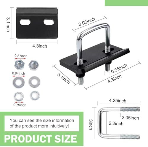Hitch Tightener Anti Rattle Clamp, Heavy Duty Hitch Stabilizer - Image 2