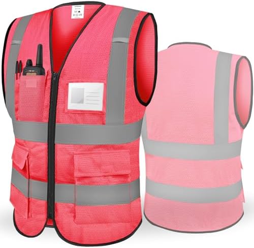 TICONN High Visibility Reflective Safety Vest by TICONN